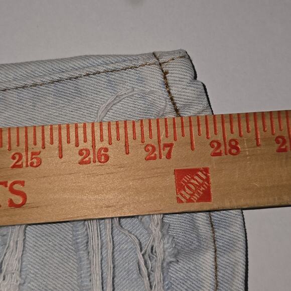 Nature Denim Kyler Mom Jeans Distressed Light Wash Womens Size 9 NWT - Picture 13 of 14